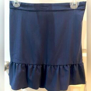 Navy Mini Skirt